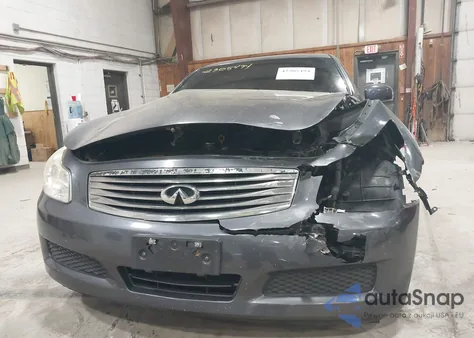 2007 Infiniti G35X из США, поврежденный, VIN JNKBV61FX7M821267